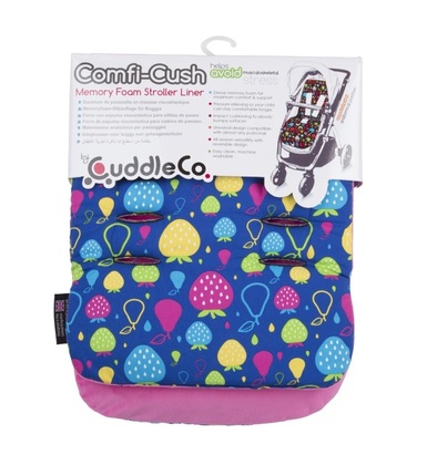 CuddleCo Comfi-Cush, Vložka do kočíka, 80x33cm, Tutty-Frutty