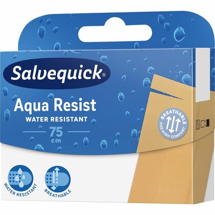 Salvequick Aqua Resist Wasserdichtes Pflaster, 75 cm