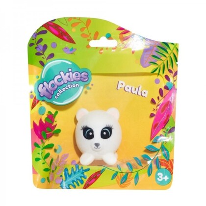 Flockies Ice Bear - Zberateľská figúrka Ľadový medveď Paula