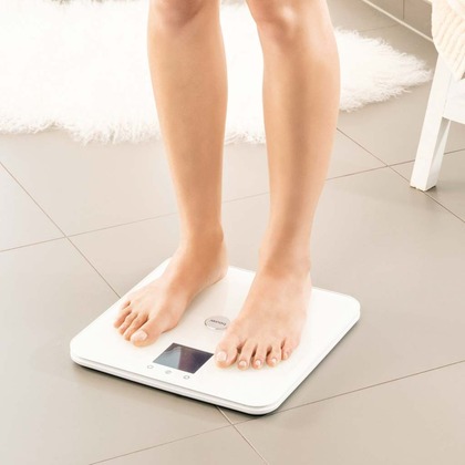 BEURER BF 950 BT Diagnostická váha s analýzou zloženia tela, biela Bluetooth