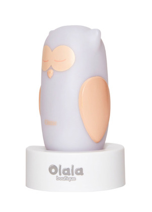 Olala Boutique LED Nočné svetlo, Sova Come, biela