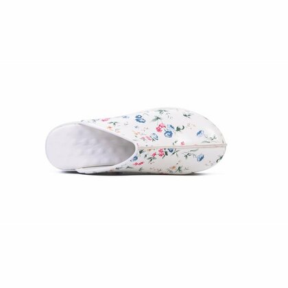 Carine AIR SOLE, Professioneller medizinischer Schuh voll NT 055, bunte Blumen, Größe 36