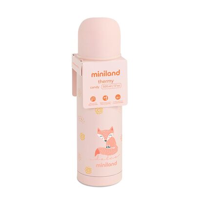 Miniland Dolce termosz, 500 ml, rózsaszín