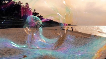 FRU BLU Bublifuk - Slučka na veľké bubliny + roztok 0,5L