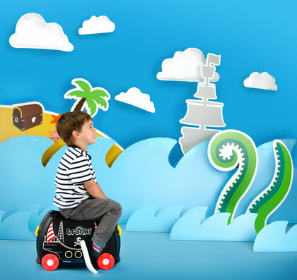 Trunki Kufor s kolieskami, Pirát Pedro, od 3r+