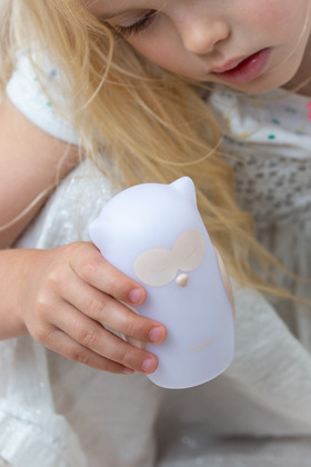 Olala Boutique LED Nočné svetielka Sovy, 3ks, biela