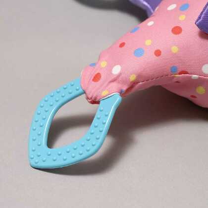 Ks Kids Edukačná hračka - Star Patrick, Vankúšik s hryzátkami