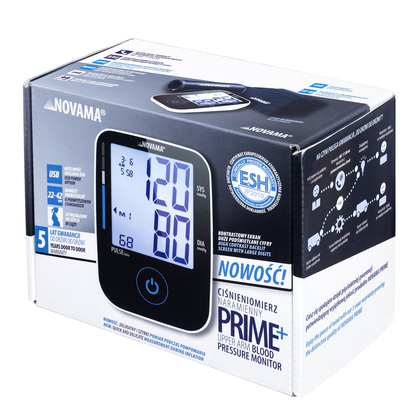 NOVAMA PRIME + Black  Ramenný tlakomer s ESH a IHB