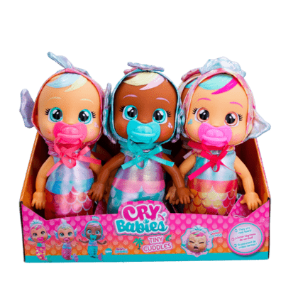 IMC Toys Cry Babies - Tiny Cuddles - Morská panna (6 zberateľských bábik)