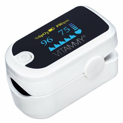 VITAMMY O2 Connect, pulzoximéter Bluetooth funkcióval