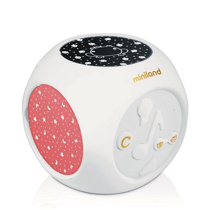 Miniland Spieluhr/Projektor mit Dreamcube Magical Soundsensor