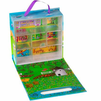 Flockies House - Domček pre domáce zvieratká + figúrka