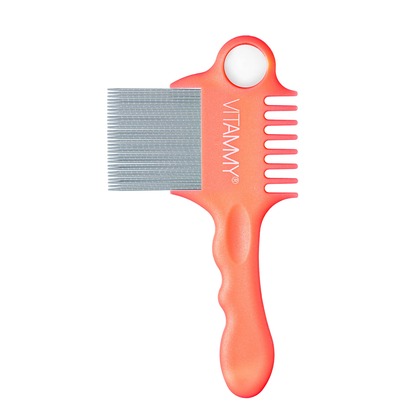 VITAMMY FINO Sada hřebínků na vši a hnidy, oranžová / tyrkysová
