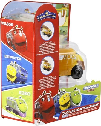 Chuggington Veselé vláčky Touch&Go - Super Ciuchcia