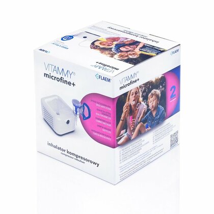 VITAMMY MICROFINE+ BY FLAEM Kompresorový inhalátor