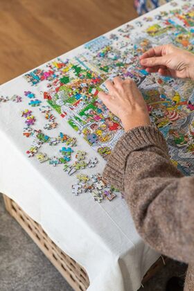 Jumbo Jan van Haasteren - Puzzle Az ünnepi vásár, 1000 darab
