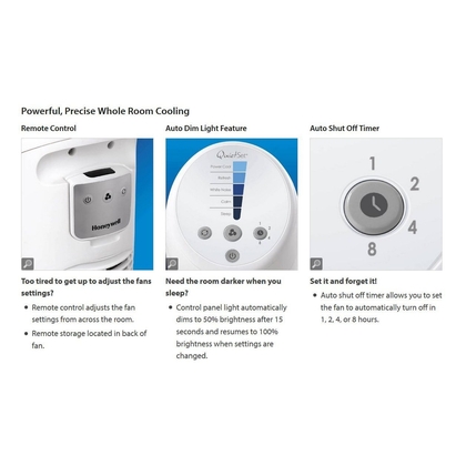 Honeywell HYF 260E Stĺpový ventilátor s osciláciou