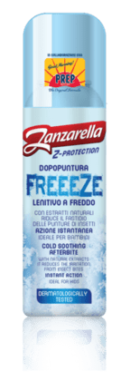 Zanzarella Z-Schutzspray mit Gefriereffekt nach Bissen, 75 ml