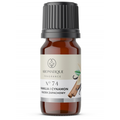 Aromatique Vanilia & Cynamon Vonný olej s vôňou Vanilky a škorice, 12ml