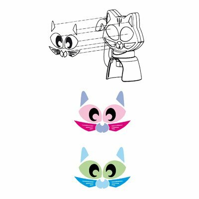 FLAEM Mr. CAT Nebulizačná súprava pre deti, mačka