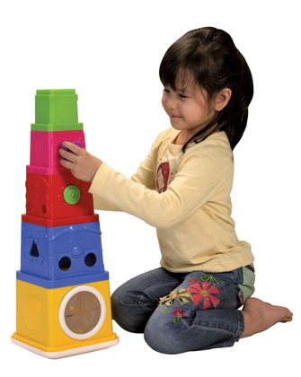 Ks Kids Pyramidový třídič - Sova