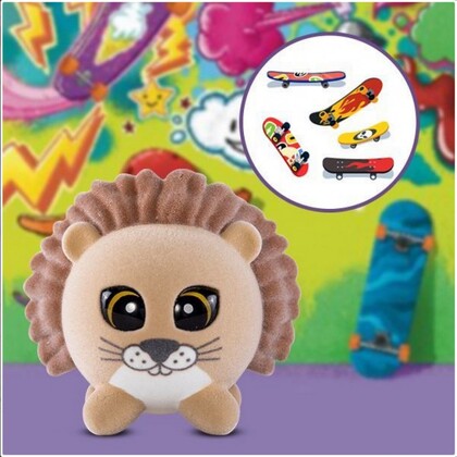 Flockies Lion - Zberateľská figúrka Lev Logan