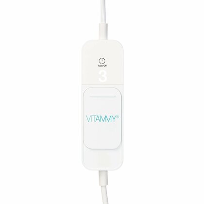 VITAMMY WARM-UP NECK&BACK Elektrisches Heizkissen mit Kragen, 63x42cm, hellgrau