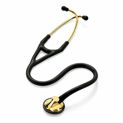 3M Littmann Master Cardiology Brass Edition, kardiologický stetoskop 2175, čierny
