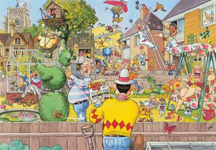 Jumbo-Wasgij-Puzzle – Blooming Marvelous! 1000 Stück