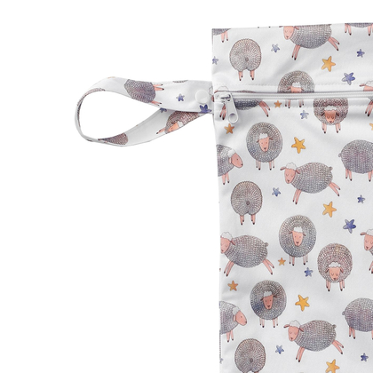 XKKO Nepremokavé vrecko, veľkosť M - Dreamy Sheeps