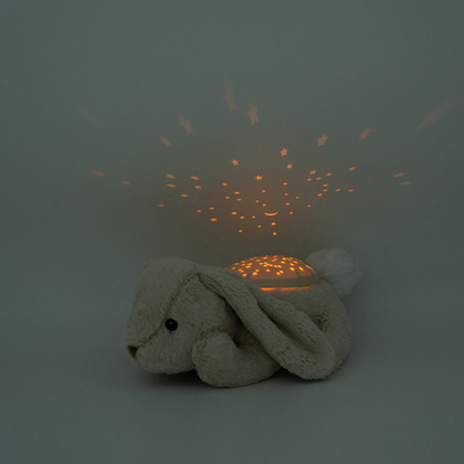 Cloud b® Dream Buddies Benny the Bunny™ - Plyšová hračka/svetielko s projekciou - Králik