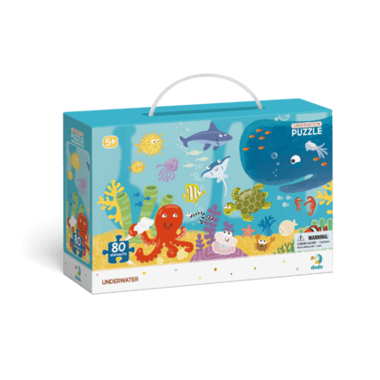 DoDo Puzzle - Unter Wasser/Ozean 80 Teile