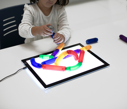 Miniland Magnetics, Magnetická stavebnice, sada s 36 částmi, 3-6 let,