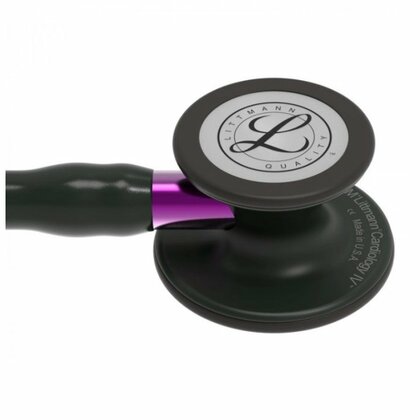 3M Littmann Cardiology IV 6203 Black Finish Edition, kardiologický stetoskop, black / violet