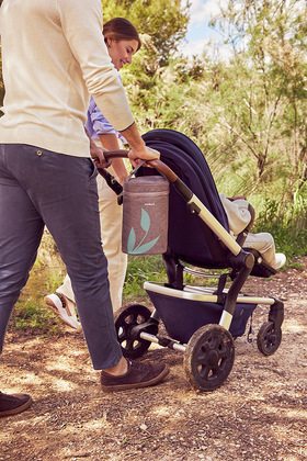 Miniland Terra termosz, vagy palack, 700ml, kék/pálmák