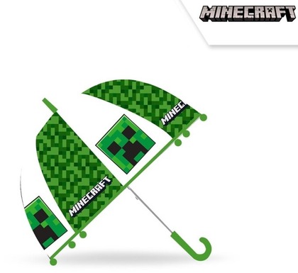 Transparenter Regenschirm für Kinder von Euroswan, Minecraft, 48 cm