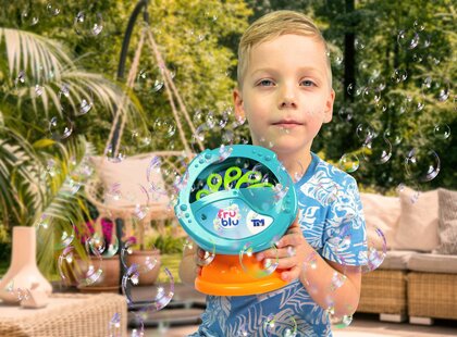 FRU BLU Bublifuk - Stroj na bubliny + roztok 0,4L