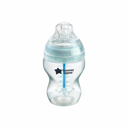 Tommee Tippee Kojenecká láhev ADVANCED ANTI-COLIC, pomalý průtok, 260 ml, 0m+