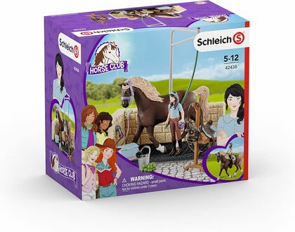 Schleich Stajňa s umývacím kútom a príslušenstvom
