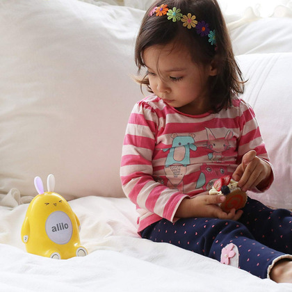Alilo Alilo Happy Bunny, Interaktívna hračka, Zajko žltý, od 3r+