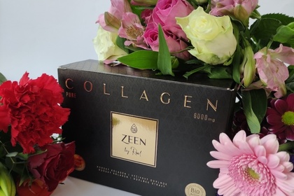 ZEEN Collagen pure 6000mg, Výživový doplnok-Morský kolagén bez príchute, 30x6g