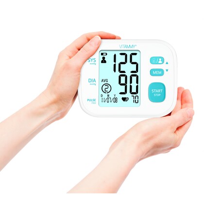 VITAMMY COSMO ramenný tlakomer, farba biela