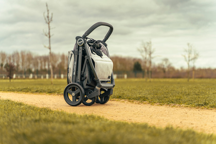 Oyster Športový Kočík Oyster Zero Gravity, Mustard - šedý rám