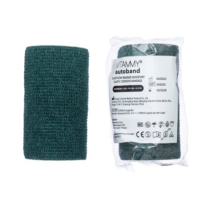 VITAMMY Autószalag Öntapadó kötés, olíva, 10cmx450cm