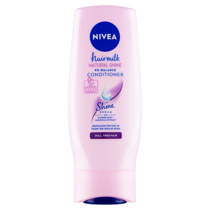 NIVEA Hairmilk Natural Shine balzsam, 200 ml