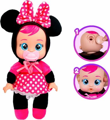 IMC Toys Cry Babies - Tiny Cuddles - Disney ( 6 druhov zberateľských bábik)