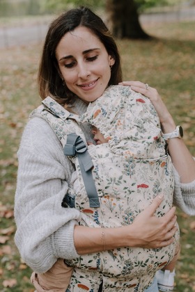 BOBA X Téli Kert Gyermekhordozó 3 - 20 kg súlyú gyermekek számára, téli kert