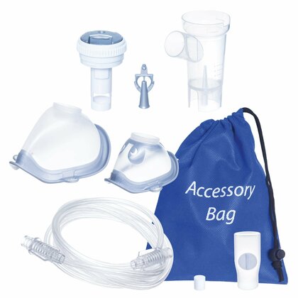 FLAEM 4NEB Pneumaticko piestový inhalátor so 4 režimami, s certifikátom TUV Rheinland