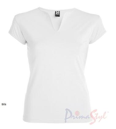 Primastyle Damen Medical T-Shirt mit kurzen Ärmeln BELLA, weiß, groß. M