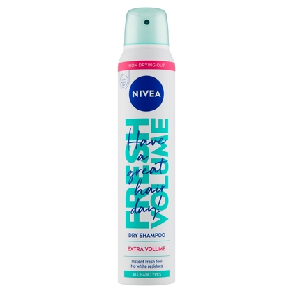 NIVEA Fresh &amp; Extra Volume Trockenshampoo für alle Haartypen 200 ml